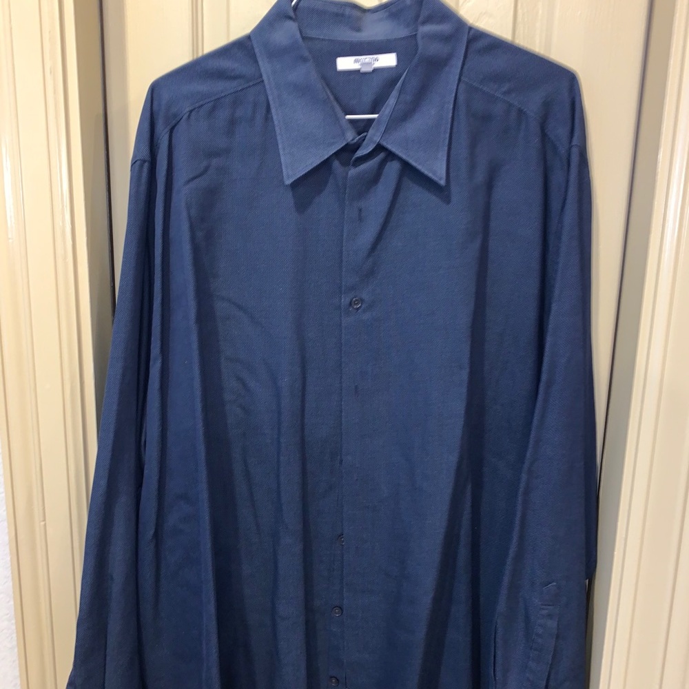 Murano Dark Blue Dress Shirt